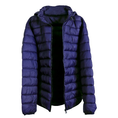 chaleco para hombre talla extra abierta azul